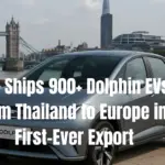 BYD Exports First Thailand Made Dolphin EVs to Europe